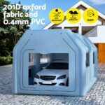 Giantz Inflatable Spray Booth 4X3M Car Paint Tent Filter System Blower - Image 4