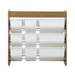 Oikiture 9 Bins Kids Toy Box Organiser Display Shelf - Image 5