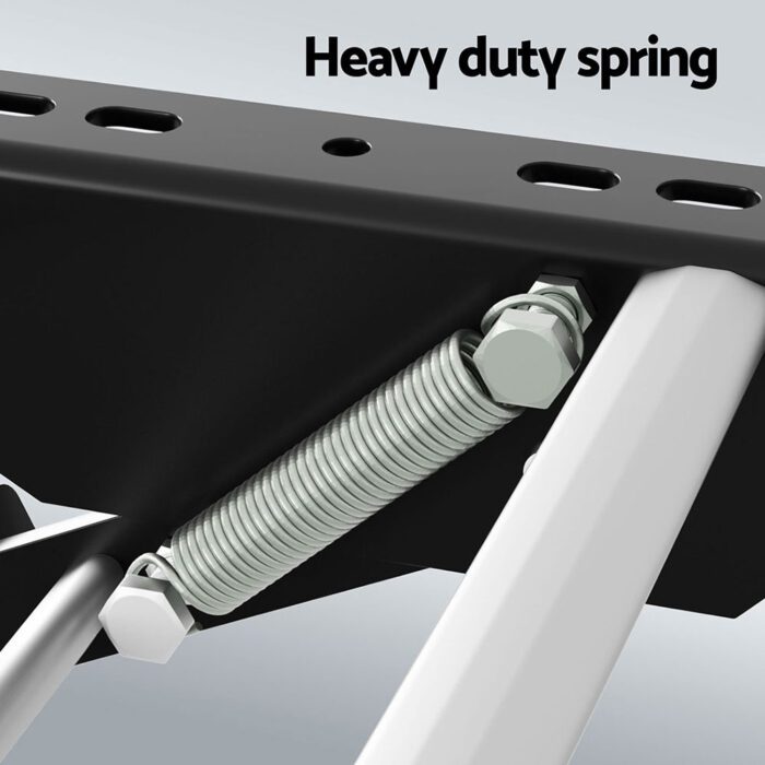 Weisshorn Manual Pull Out Caravan Step Folding RV Entry Stair 200KG Capacity Non-Slip Aluminium - Image 6