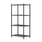 Artiss 4-Tier Shelving Unit Adjustable Garage Storage Shelves Kitchen Rack Steel - Image 4