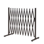 ZUNI Garden Fence Gate Expandable Barrier Indoor Outdoor Brown - Image 10