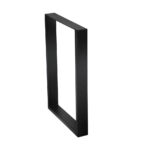 Oikiture 2X Table Legs Bench Box Steel Metal 71 X 50CM - Image 3