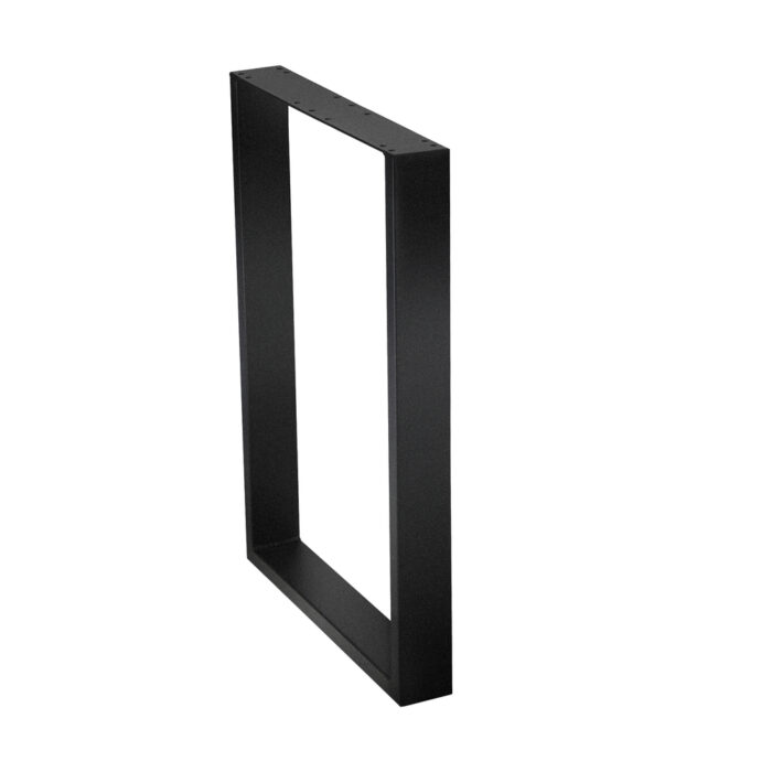 Oikiture 2X Table Legs Bench Box Steel Metal 71 X 50CM - Image 3