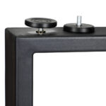 Oikiture 2X Table Legs Bench Box Steel Metal 71 X 50CM - Image 6