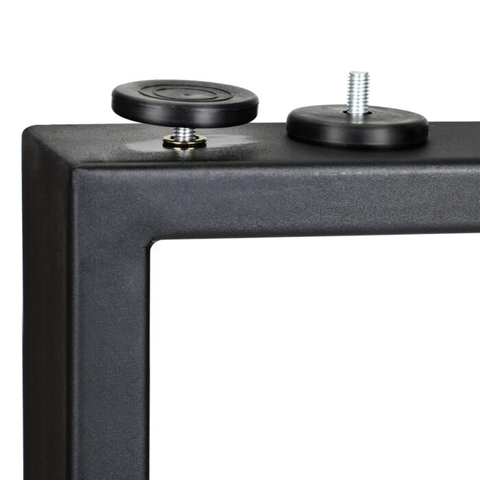 Oikiture 2X Table Legs Bench Box Steel Metal 71 X 50CM - Image 6