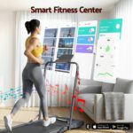 Everfit Treadmill Electric Walking Pad Under Desk Home Gym Fitness 400mm Grey - Image 5