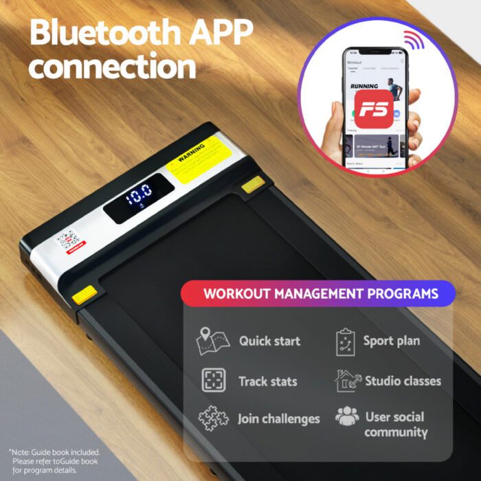 Everfit Treadmill Electric Walking Pad Under Desk Home Gym Fitness Foldable Belt - Image 5