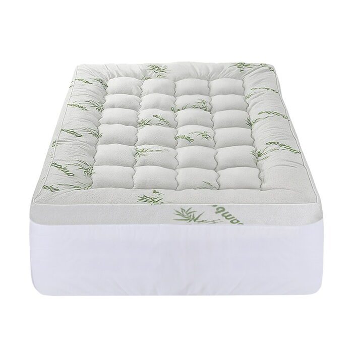 Giselle Mattress Topper 11cm Pillowtop toppers Bamboo Single - Image 4