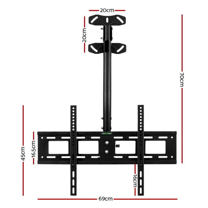 Artiss TV Wall Mount Bracket for 32"-75" LED LCD TVs Full Motion Ceiling Mounted - Image 2