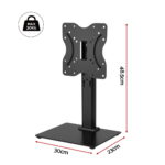 Artiss TV Stand Bracket for 19 - 43 inch TVs Table Top Desktop Universal Swivel - Image 3