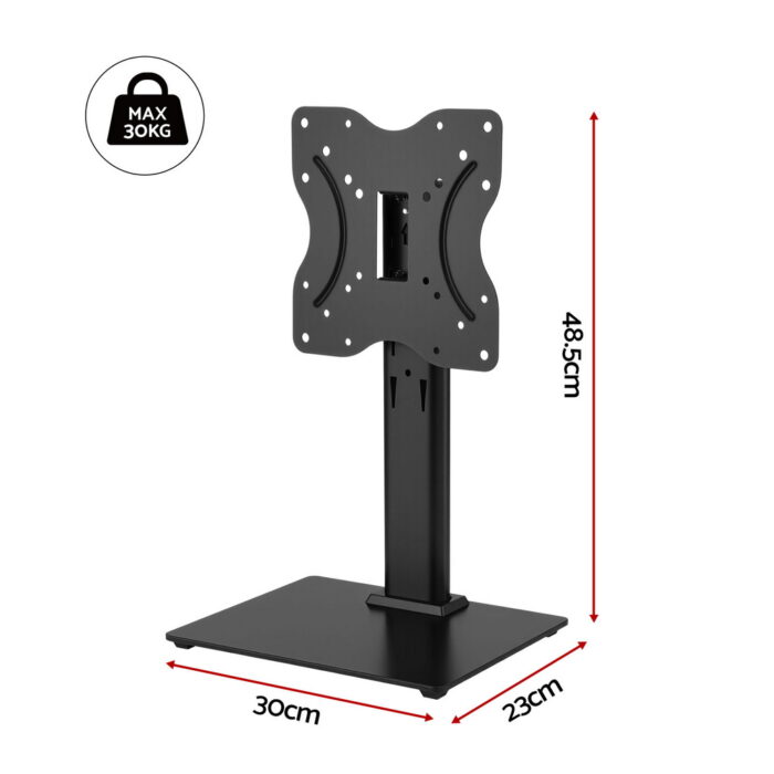 Artiss TV Stand Bracket for 19 - 43 inch TVs Table Top Desktop Universal Swivel - Image 3