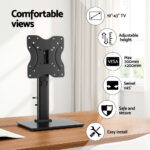 Artiss TV Stand Bracket for 19 - 43 inch TVs Table Top Desktop Universal Swivel - Image 5