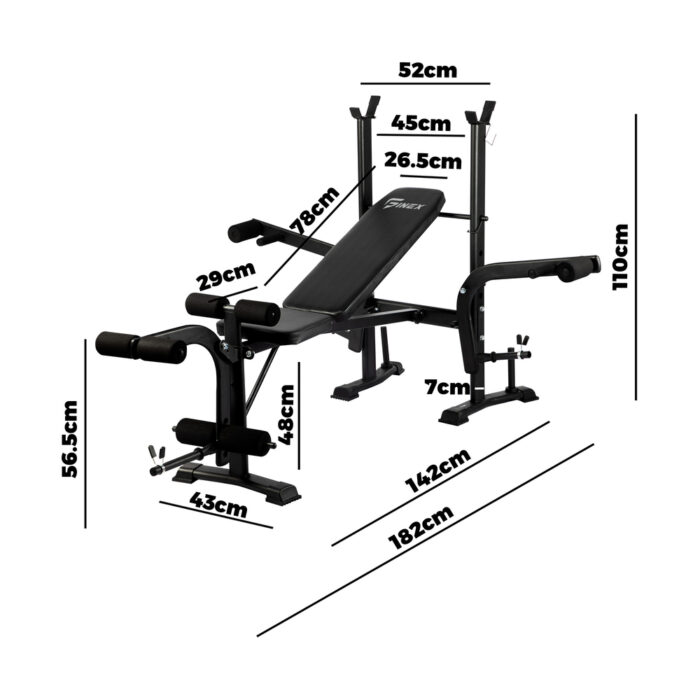 Finex Press Weight Bench 8in1 Multi-Station Fitness - Image 5