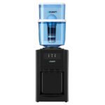 22L Devanti Water Cooler Dispenser Bench Top 3 Taps Chiller Filter Purifier Three Taps Balck - Image 3