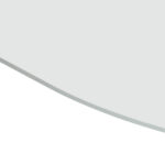 Oikiture Wall Mirror Oval Frameless 84x50cm - Image 4