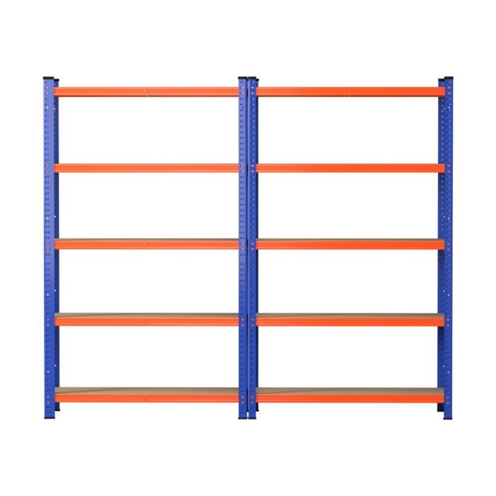 2 x 1.8M Giantz Garage Shelving Warehouse Rack - Image 3