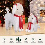 Jingle Jollys Christmas Lights 60 LED Fairy Light 2pcs Dog Decorations Set - Image 4
